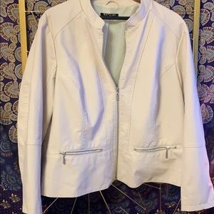 Baccini leather jacket